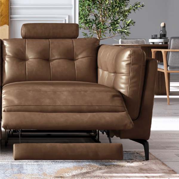 Leather sofas